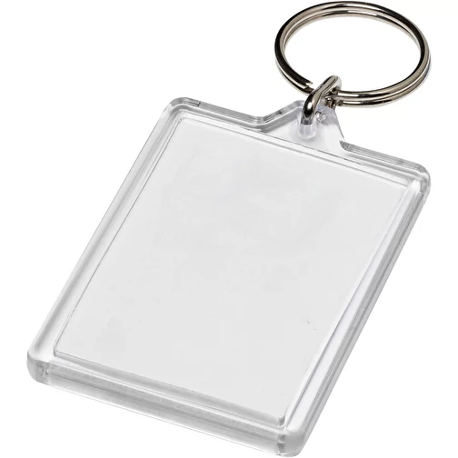 Porte-clefs plastique Vito rectangulaire, Image 2