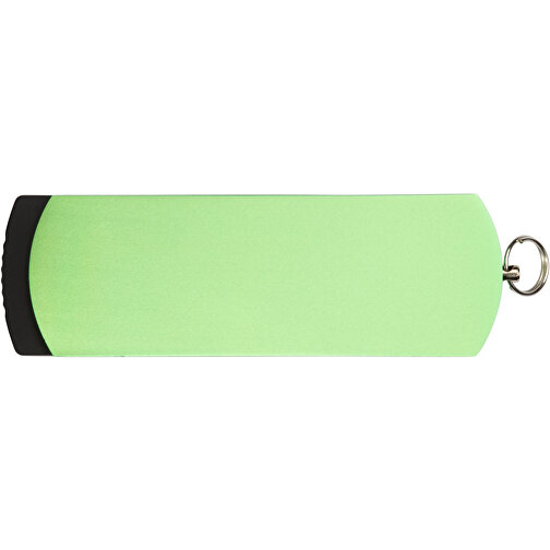 USB-Stick COVER 1GB , Promo Effects MB , grün MB , 1 GB , Kunststoff/Aluminium MB , 3 - 10 MB/s MB , 5,40cm x 0,85cm x 1,70cm (Länge x Höhe x Breite), Bild 4