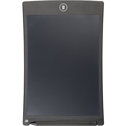 LCD-Schreibtafel MAGIC SCRIPT , schwarz, Kunststoff, 22,00cm x 0,50cm x 14,20cm (Länge x Höhe x Breite), Bild 1