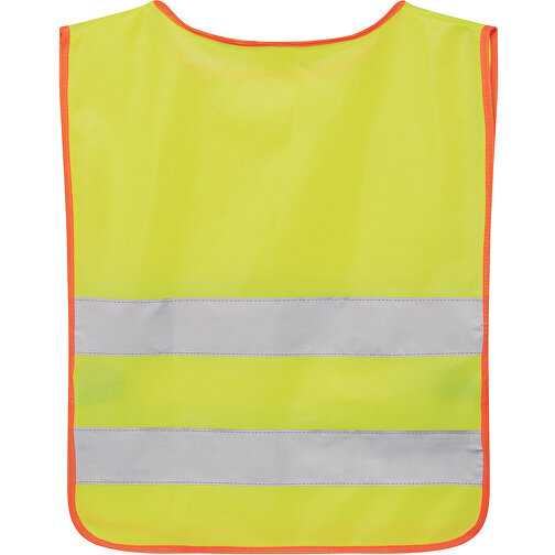 Sicherheitsweste Für Kinder MINI HERO , gelb, grau, orange, Polyester, 47,00cm x 37,00cm (Länge x Breite), Bild 3