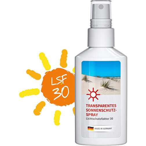 Solbeskyttelsesspray, (SPF 30) 50 ml, Body Label (R-PET), Bilde 1