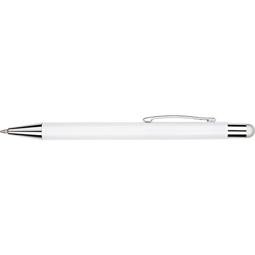 Kugelschreiber Philadelphia , Promo Effects, weiß/silber, Aluminium, 13,50cm x 0,80cm (Länge x Breite), Bild 7
