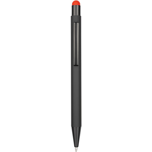 Kugelschreiber Colorado , Promo Effects, schwarz/rot, Aluminium, 13,50cm x 0,80cm (Länge x Breite), Bild 2