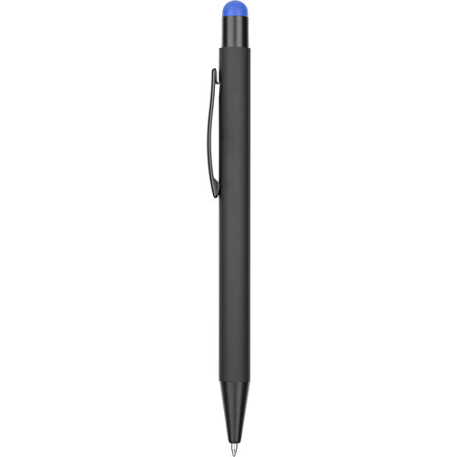 Kugelschreiber Colorado , Promo Effects, schwarz/dunkelblau, Aluminium, 13,50cm x 0,80cm (Länge x Breite), Bild 3