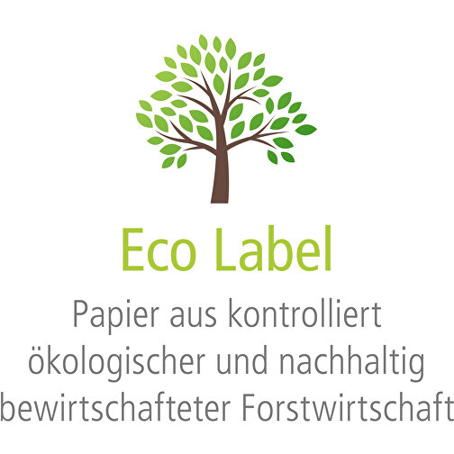 Apfelspritzer Eco Label , Aluminium, Papier, 5,30cm x 13,50cm x 5,30cm (Länge x Höhe x Breite), Bild 7