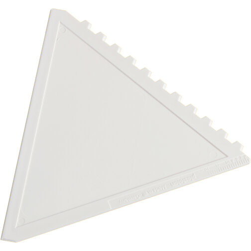 Eiskratzer 'Kappa' , weiß, PS, 11,50cm x 0,20cm x 10,20cm (Länge x Höhe x Breite), Bild 1