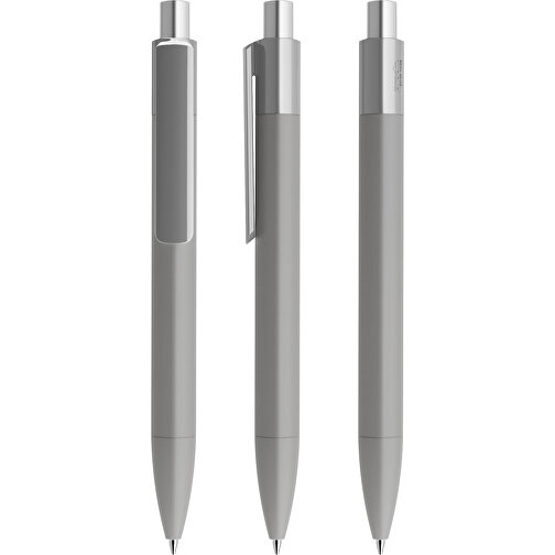 Prodir DS4 Soft Touch PRR Push Kugelschreiber , Prodir, delfingrau / silber satiniert, Kunststoff, 14,10cm x 1,40cm (Länge x Breite), Bild 6