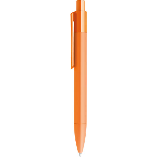 Prodir DS4 Soft Touch PRR Push Kugelschreiber , Prodir, orange, Kunststoff, 14,10cm x 1,40cm (Länge x Breite), Bild 2