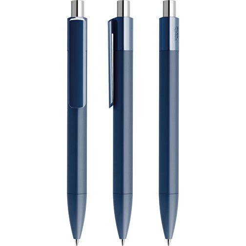 Prodir DS4 PMM Push Kugelschreiber , Prodir, sodalithblau / silber poliert, Kunststoff, 14,10cm x 1,40cm (Länge x Breite), Bild 6