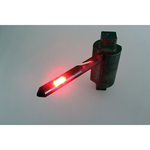 Metmaxx® LED MegaBeam Sicherheitslampe 'COBSecurity' Schwarz , Metmaxx, schwarz, Metall/Kunststoff, 15,00cm x 2,20cm (Länge x Breite), Bild 5
