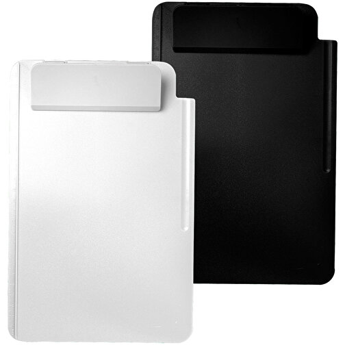 Schreibboard 'DIN A5' , schwarz, Kunststoff, 27,00cm x 2,80cm x 17,70cm (Länge x Höhe x Breite), Bild 2