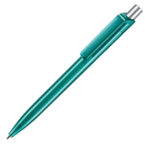 Kugelschreiber INSIDER TRANSPARENT M , Ritter-Pen, smaragd-grün, ABS-Kunststoff, 0,90cm (Länge), Bild 2