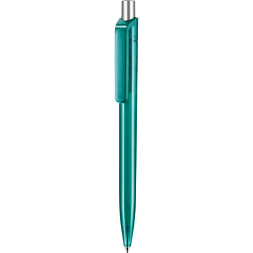 Kugelschreiber INSIDER TRANSPARENT M , Ritter-Pen, smaragd-grün, ABS-Kunststoff, 0,90cm (Länge), Bild 1