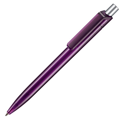 Kugelschreiber INSIDER TRANSPARENT M , Ritter-Pen, pflaume-lila, ABS-Kunststoff, 0,90cm (Länge), Bild 2