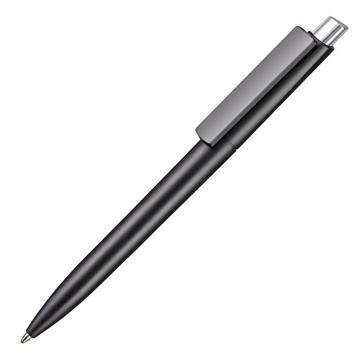 Kugelschreiber CREST M , Ritter-Pen, schwarz, ABS-Kunststoff, 0,95cm (Länge), Bild 2