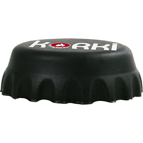 Korki - Flaschenverschluss , schwarz, Silikon, , Bild 3