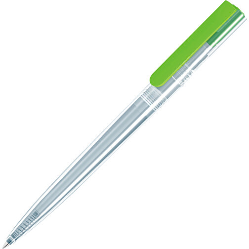 Interruptor del bolígrafo de PET reciclado transparente KG, Imagen 2