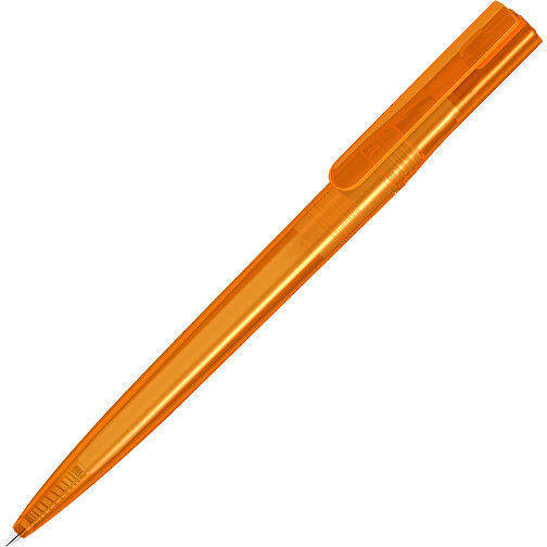 RECYCLED PET PEN Switch Transparent , uma, orange, Kunststoff, 14,99cm (Länge), Bild 2