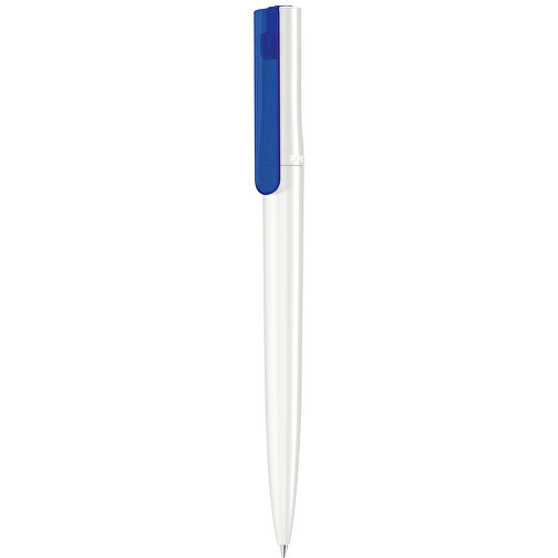 RECYCLED PET PEN Switch K Transparent , uma, blau, Kunststoff, 14,99cm (Länge), Bild 1