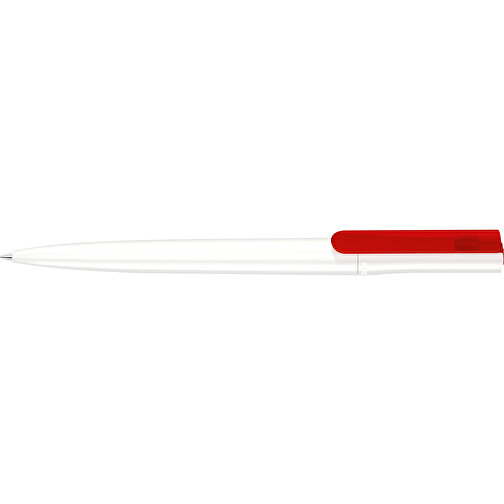 RECYCLED PET PEN Switch K Transparent , uma, rot, Kunststoff, 14,99cm (Länge), Bild 3