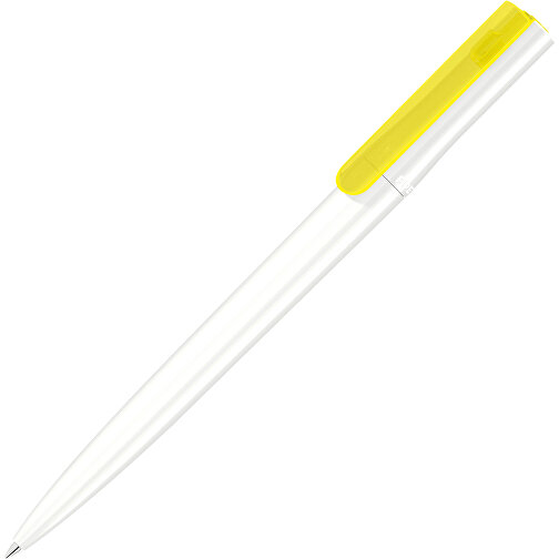 RECYCLED PET PEN Switch K Transparent , uma, gelb, Kunststoff, 14,99cm (Länge), Bild 2