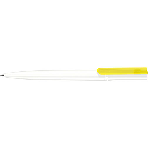RECYCLED PET PEN Switch K Transparent , uma, gelb, Kunststoff, 14,99cm (Länge), Bild 3