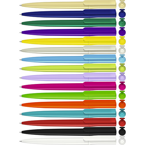 RECYCLED PET PEN Switch , uma, dunkelblau, Kunststoff, 14,98cm (Länge), Bild 4