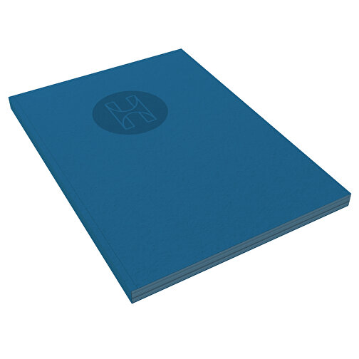 Schreibblock Natura DIN A5 Mit Farbanschnitt , Umschlag: 250 g/m² holzfrei - farbig Offset, Innenblätter: 80 g/m² holzfrei weiß, chlorfrei gebleicht, 21,00cm x 14,80cm (Höhe x Breite), Bild 1