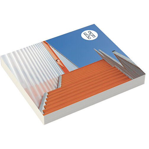 Karteczki samoprzylepne z koperta 82 x 70 mm, z nadrukiem w 4 kolorach, Obraz 1