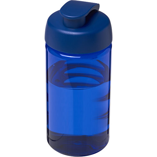 H2O Active® Bop 500 Ml Sportflasche Mit Klappdeckel , blau, PET Kunststoff, PP Kunststoff, 17,40cm (Höhe), Bild 1