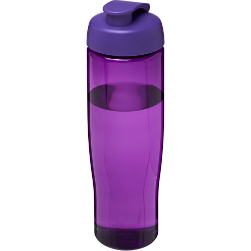 H2O Active® Tempo 700 Ml Sportflasche Mit Klappdeckel , lila, PET Kunststoff, PP Kunststoff, 23,70cm (Höhe), Bild 1
