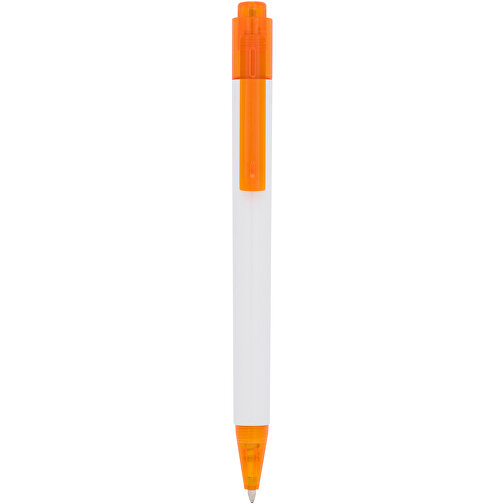 Calypso Kugelschreiber , orange, ABS Kunststoff, 13,00cm (Höhe), Bild 1