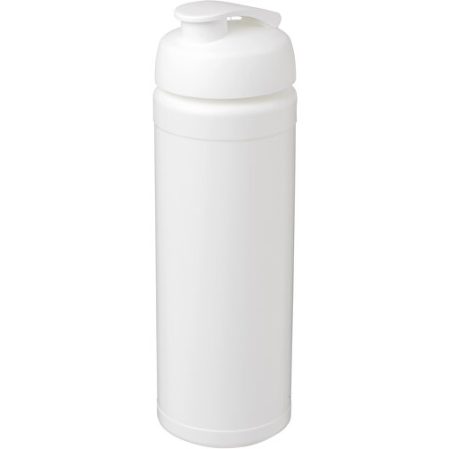 Baseline® Plus Grip 750 Ml Sportflasche Mit Klappdeckel , weiss, HDPE Kunststoff, PP Kunststoff, 23,60cm (Höhe), Bild 1