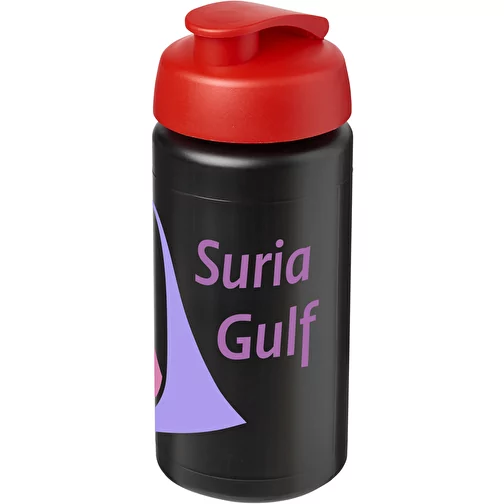 Bouteille de sport Baseline® Plus GRIP 500ml avec couvercle à clapet, Image 2