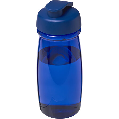H2O Active® Pulse 600 Ml Sportflasche Mit Klappdeckel , blau, PET Kunststoff, PP Kunststoff, 20,30cm (Höhe), Bild 1