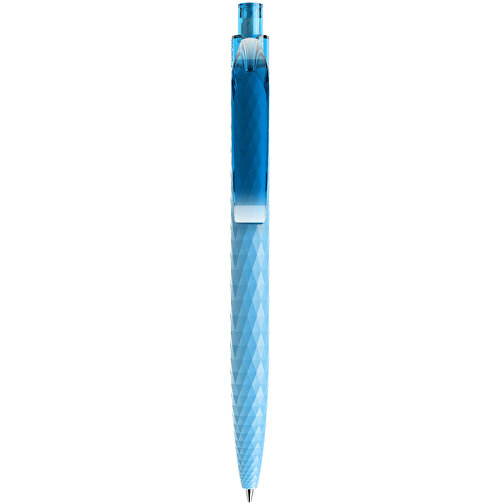 Prodir QS01 PMT Push Kugelschreiber , Prodir, cyanblau, Kunststoff, 14,10cm x 1,60cm (Länge x Breite), Bild 1