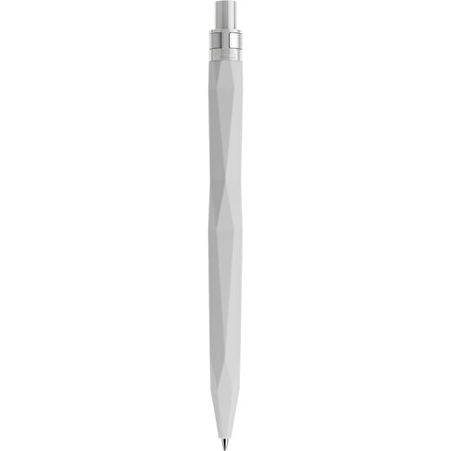 Prodir QS20 Soft Touch PRS Push Kugelschreiber , Prodir, zementgrau / silber, Kunststoff/Metall, 14,10cm x 1,60cm (Länge x Breite), Bild 3