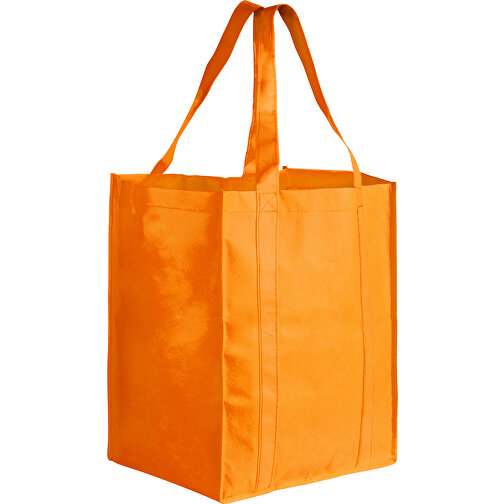 Tasche SHOP XL , orange, Non-Woven, 33,00cm x 25,00cm x 38,00cm (Länge x Höhe x Breite), Bild 1