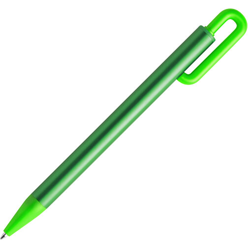 Kugelschreiber XENIK , grün, Aluminium, 1,70cm x 1,00cm x 14,80cm (Länge x Höhe x Breite), Bild 2
