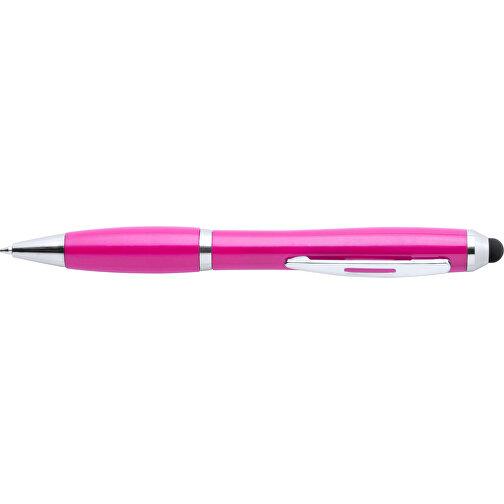 Kugelschreiber Pointer ZERIL , fuchsia, Kunststoff, 14,00cm (Breite), Bild 3
