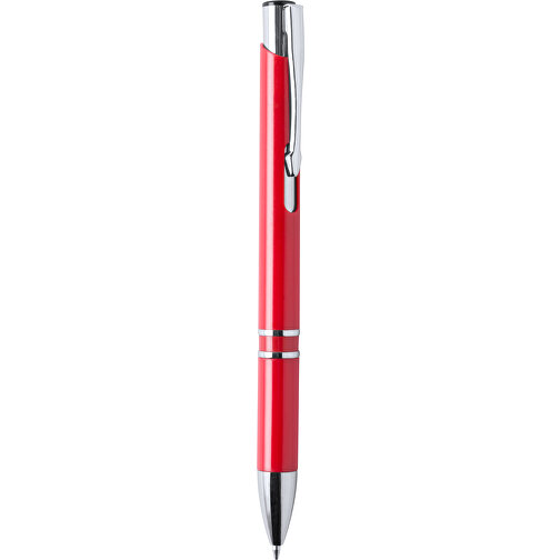 Kugelschreiber YOMIL , rot, Kunststoff, 13,70cm (Breite), Bild 1