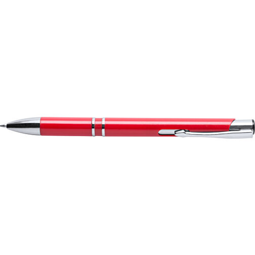 Kugelschreiber YOMIL , rot, Kunststoff, 13,70cm (Breite), Bild 3