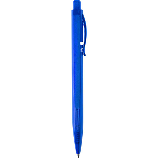 Kugelschreiber DAFNEL , blau, Kunststoff, 1,00cm x 0,80cm x 14,50cm (Länge x Höhe x Breite), Bild 1
