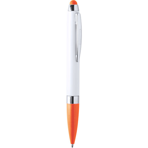 Kugelschreiber Pointer MONDS , orange, Kunststoff, 13,40cm (Breite), Bild 1