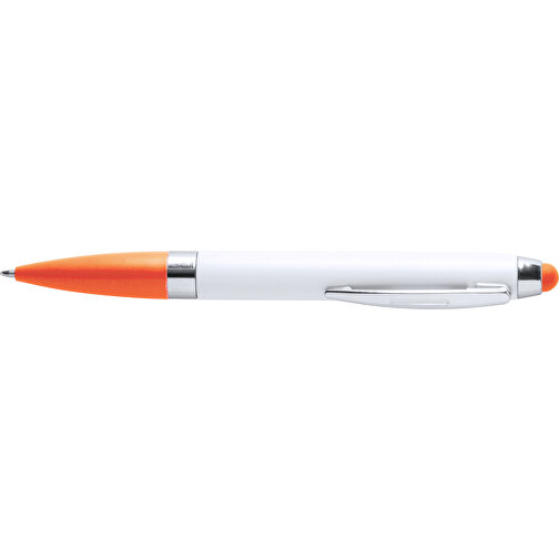 Kugelschreiber Pointer MONDS , orange, Kunststoff, 13,40cm (Breite), Bild 3