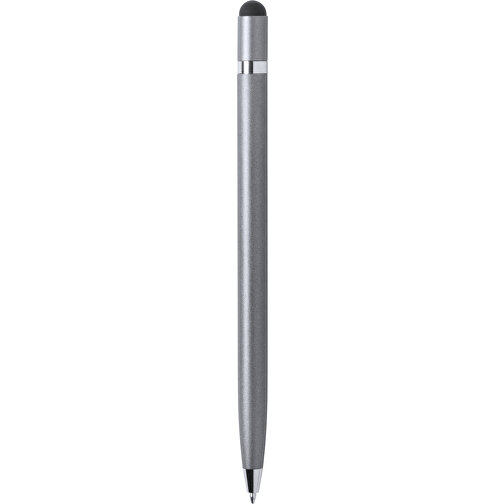 Kugelschreiber Pointer MULENT , silber, Aluminium, 14,10cm (Breite), Bild 1