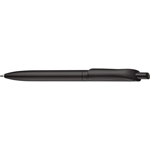 Kugelschreiber Click-Shadow Metallic , schwarz, ABS, 14,30cm (Länge), Bild 3
