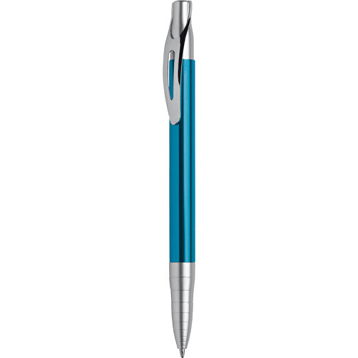 Kugelschreiber Buenos Aires , hellblau, Aluminium & Metall, 14,00cm (Länge), Bild 1