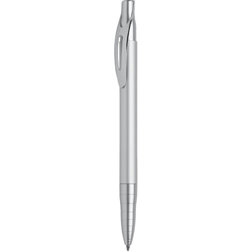 Kugelschreiber Buenos Aires , silber, Aluminium & Metall, 14,00cm (Länge), Bild 1