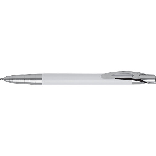 Kugelschreiber Buenos Aires , weiß, Aluminium & Metall, 14,00cm (Länge), Bild 3